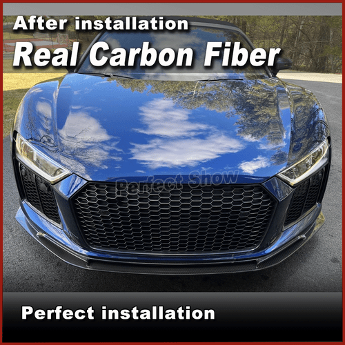 Se adapta a Audi R8 V10 Gen 2 2015-18 alerón delantero labio delantero alerón labio - Imagen 5 de 13