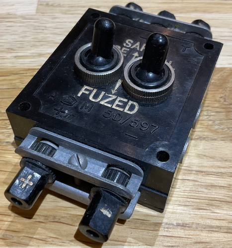 WW2 AIR MINISTRY RAF LANCASTER AIRCRAFT BOMB FUSING SWITCH - 5D/597 - Picture 2 of 7