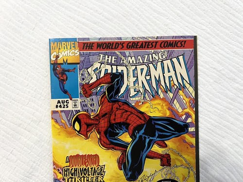 Signed The Amazing Spider-Man #425 Electro Proof Suit 1st Appearance 1997 - Picture 3 of 9