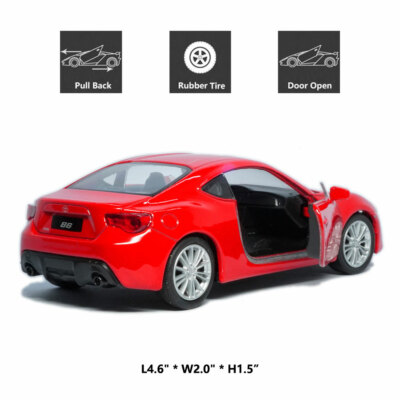 1:36 Toyota 86 Hot Hatch Model Car Alloy Diecast Toy Vehicle
