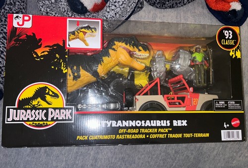 Classic '93 Tyrannosaurus Rex Off-Road Tracker Set - MISB - Jurassic Park - Bild 1 von 10