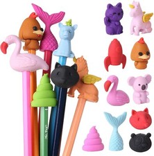 - Animal Topper Erasers, 22 Pack, 8 Pack Take Apart Animal Erasers, Pencil Toppe