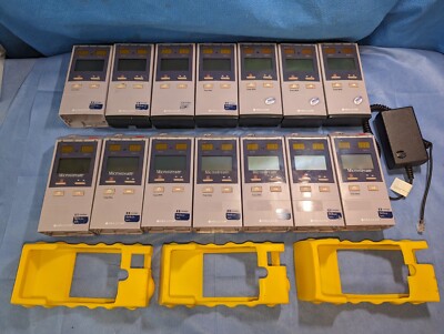 Nellcor N-85 Handheld Capnograph - Pulse Oximeter w/ Cases & Charger (LOT OF 14)