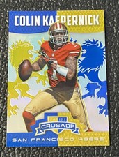 🔥COLIN KAEPERNICK 2014 ROOKIES & STARS CRUSADE BLUE ROOKIE CARD!🔥49ERS!