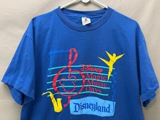 Vintage Disneyland Disney Magic Music Days Men's Single stitch T-shirt XL