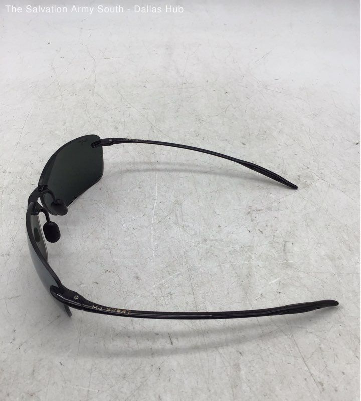 Maui Jim Lighthouse MJ42302 Black Plastic Rimless Sunglasses Japan eBay