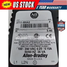 Allen-Bradley 2711-B5A2 SER. F PanelView 550 Operator Interface Panel TESTED