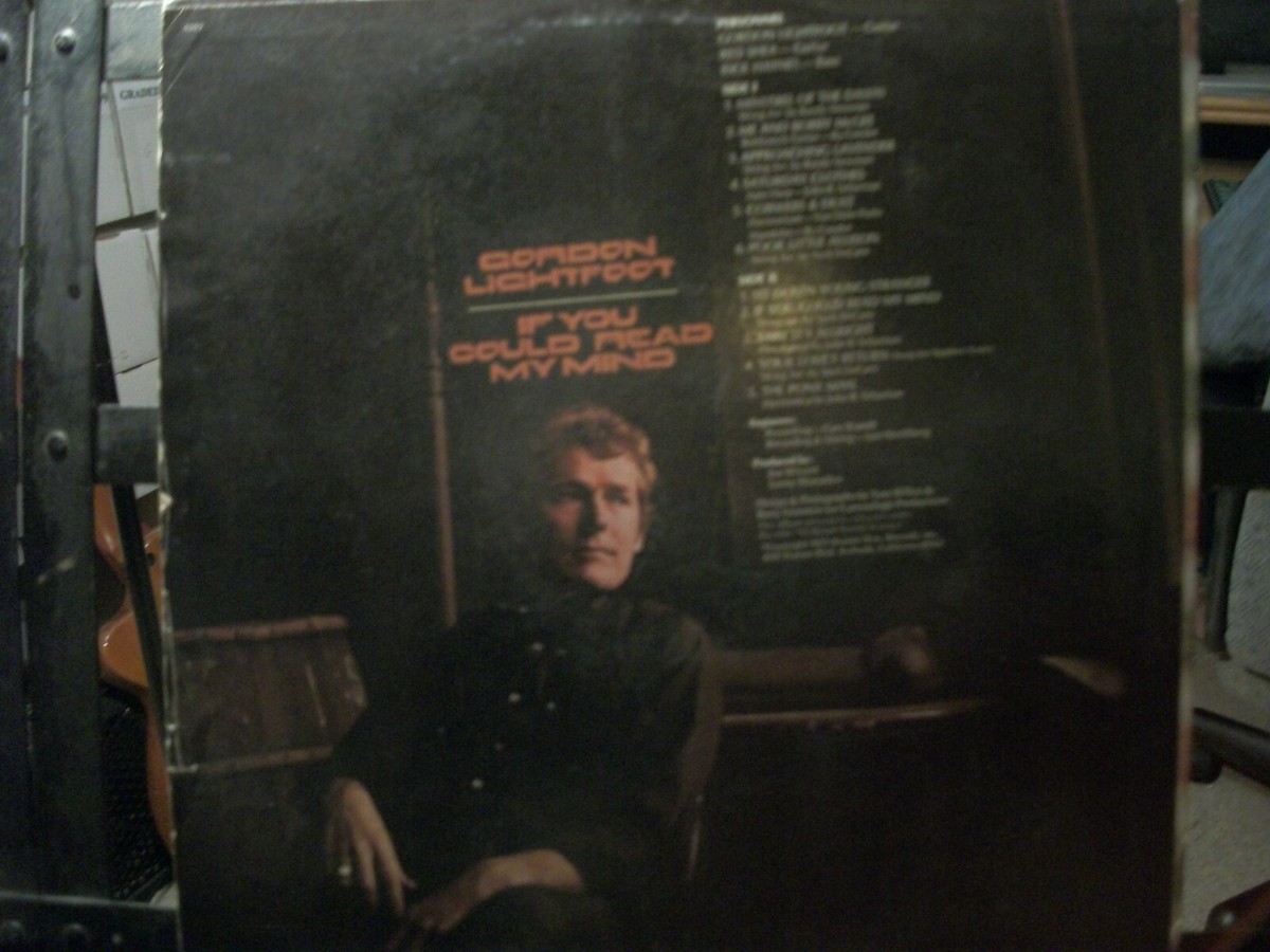 If You Could Read My Mind［カセット］ GORDON LIGHTFOOT If You Could Read My Mind LP 1970 Reprise