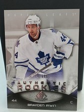 2010-11 SP Game Used Edition Authentic Rookies 374/699 Brayden Irwin #137