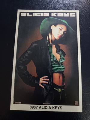 Alicia Keys American singer #8967 Mini Poster 3 1/4 by 5 Inches