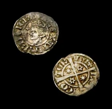 X149: Alexander III SCOTTISH Hammered Penny, class E1, PERTH Mint, Spink 5056