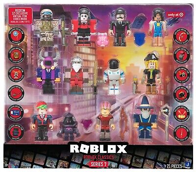  Roblox Classics Series 4 Twenty-One Piece Set 12 Exclusive Virtual  Codes : Toys & Games