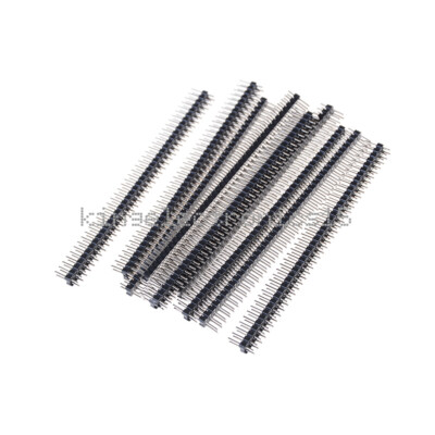 10PCS 40Pin 2.54mm Double Row Straight Male Pin Header Strip PBC Ardunio