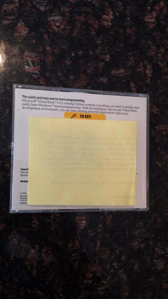 MICROSOFT VISUAL BASIC 6.0 LEARNING EDITION, KEY (create Windows Applications) - Image 4 of 4