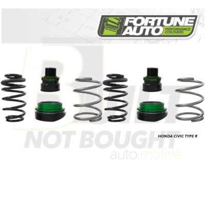 Fortune Auto VHLS for Honda Civic Type R FK8 Variable Height Lowering Springs