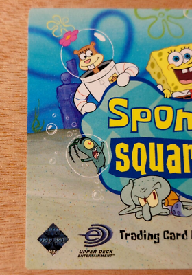 PLANKTON 2003 Spongebob Aquatic Amigos 1st Edition Card #AA-006