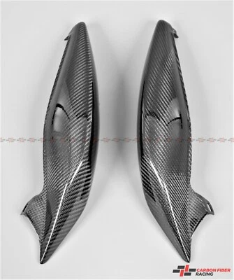 2007-2012 Triumph Street Triple Long Side Panels - 100% Carbon Fiber - Bild 1 von 2
