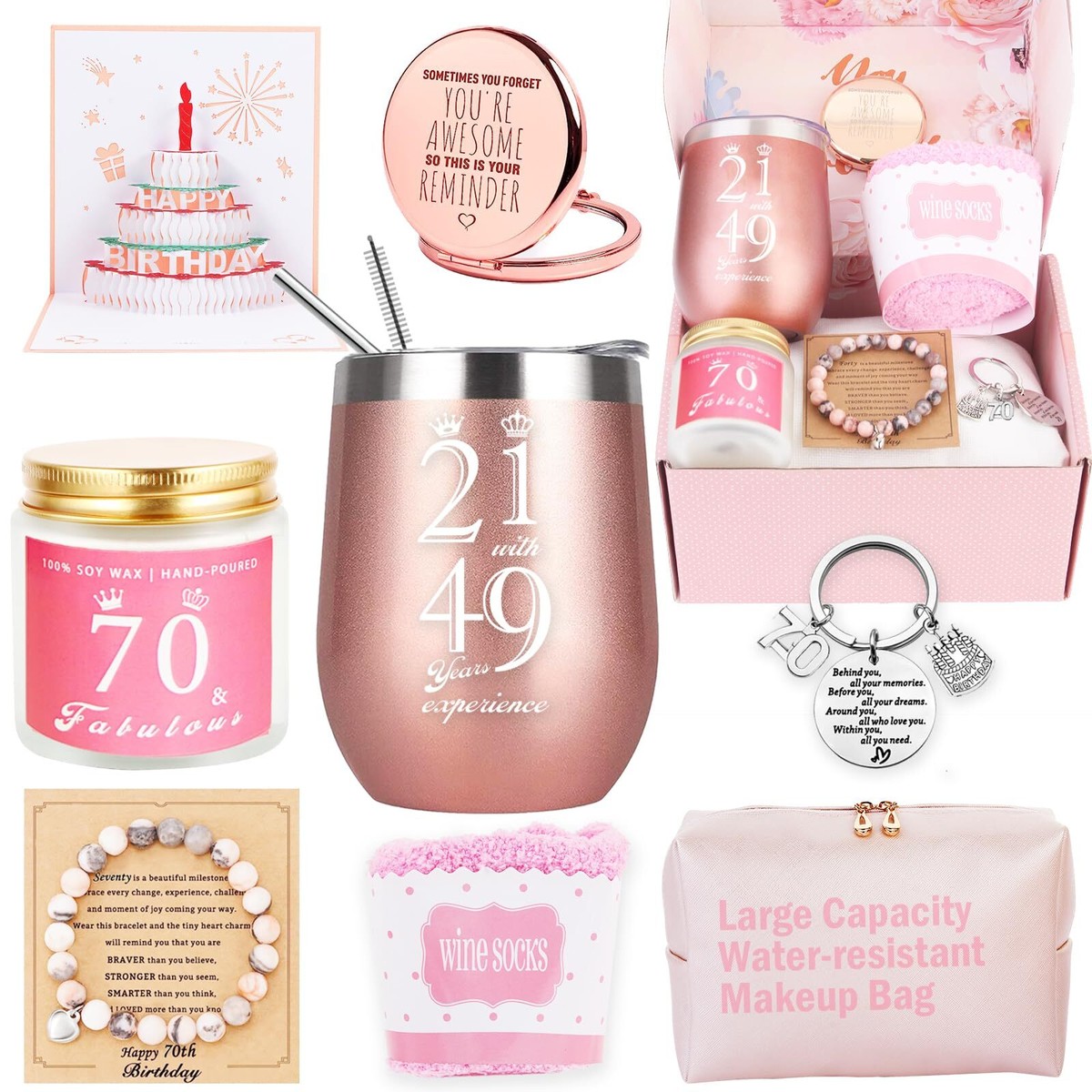 70 Year Gifts For Old Women 70th Birthday Gifts For Women 70 Year