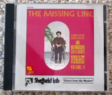 LINCOLN MAYORGA~THE MISSING LINC MASTER DISC, VOL II SHEFFIELD LABS CD