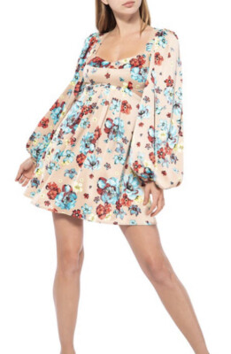 knee length dresses for ladies Anita Mini Dress Black main image 0