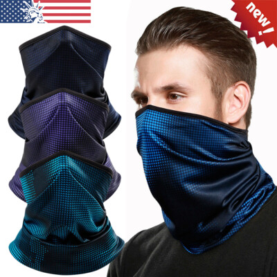 Face Mask Balaclava Scarf Neck Fishing Sun Gaiter UV Headwear Shield Cover Snood