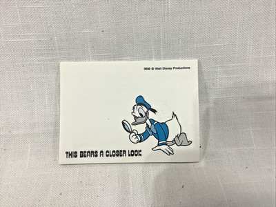 Disneyland Cast Member Post It Note Pad From The Park 