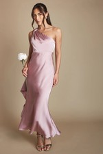 Coast Dusty Rose A-Line Dress Womens Bridesmaids Dresses