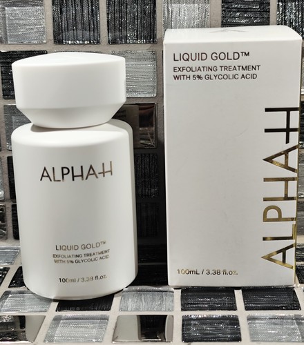 Alpha-H Liquid Gold Exfoliating Treatment with 5% Glycolic Acid 100ml. RRP £43 - Picture 1 of 6