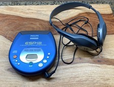 Phillips Magnavox ESP12 CD Player Electronic Skip Protection  Headphones READ