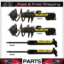 Monroe Front Struts & Rear Shocks Fits 2015-2017 Ford Mustang 3.7L