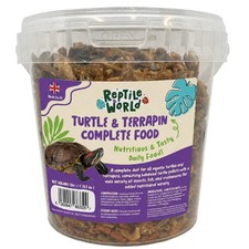 Reptile World Turtle & Terrapin Complete Food Mix - All in One Complete Diet