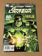 GREEN LANTERN #50 FIRST PRINT DC COMICS (2010) BLACKEST NIGHT PARALLAX REBIRTH