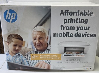 HP DeskJet 2680 Standard Inkjet Alk In One Printer NEW Sealed
