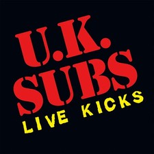 UK Subs : Live Kicks VINYL 12" Album Coloured Vinyl (2023) ***NEW*** Great Value