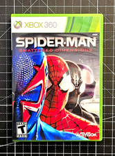 Xbox 360 Spider-Man Shattered Dimensions Case - NO Game NO Manual