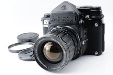 Meter Works EXC 5 Pentax 6x7 Film Camera TTL T 75mm f/4.5 Lens From JAPAN