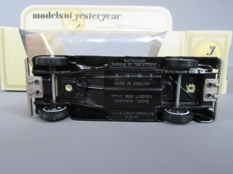 D31 Matchbox Models Of Yesteryear Y-11 Lagonda Drophead Coupé 1938 Box 1:43 - Image 4 of 4