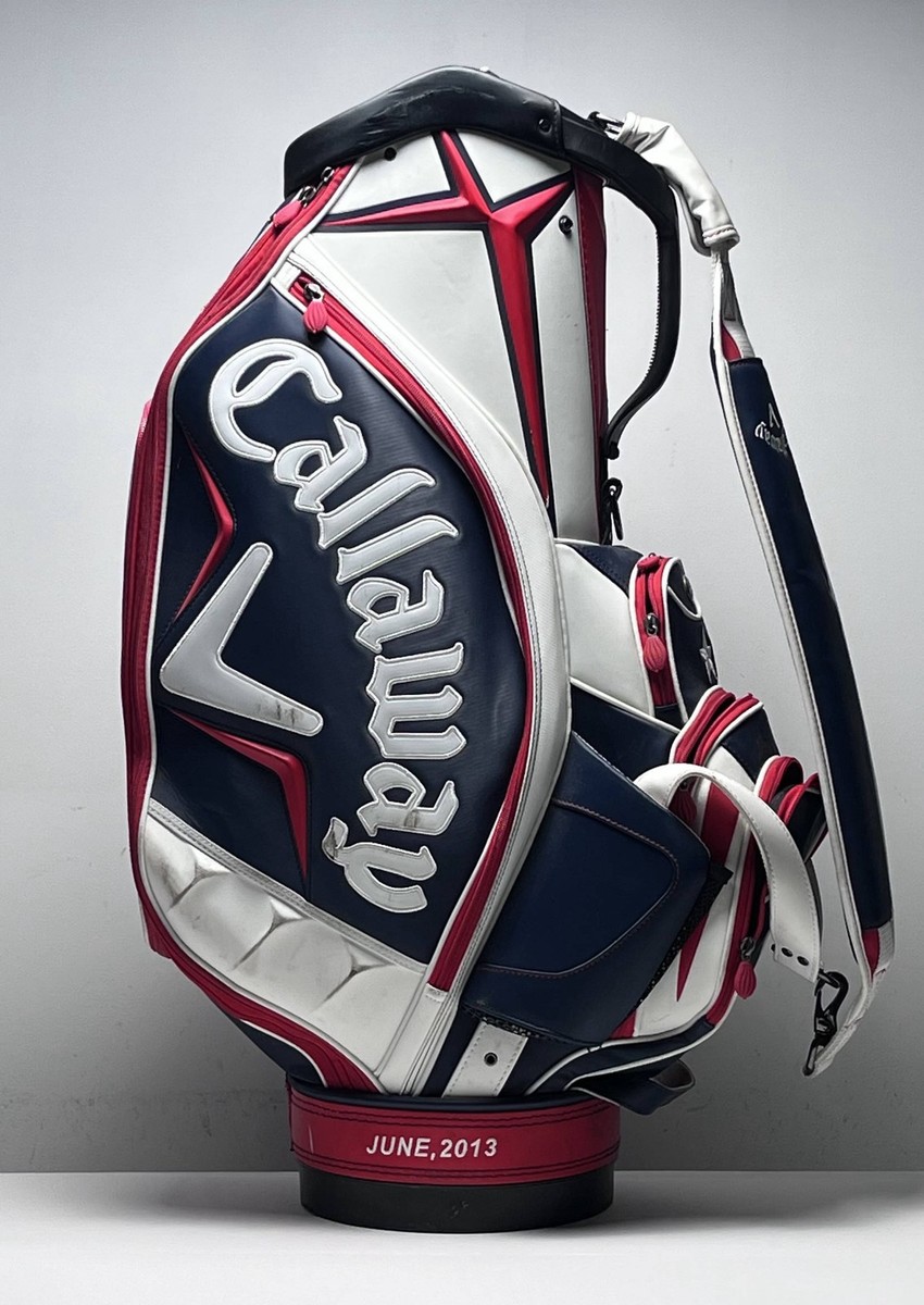 Callaway USA 2013 US Open Staff Bag Blue 6-Way Divide Single Strap