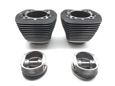 Front Rear Cylinder Jugs w Pistons 2001 Harley Electra Ultra Classic EFI 3099 x