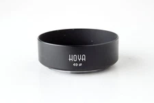 Vintage HOYA 49mm Aluminum Metal Lens Hood - Made in Japan
