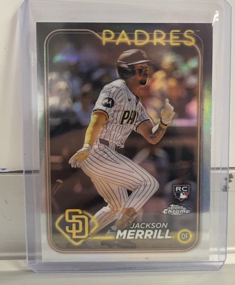 2024 Topps Chrome - Jackson Merrill #207 Refractor (RC)