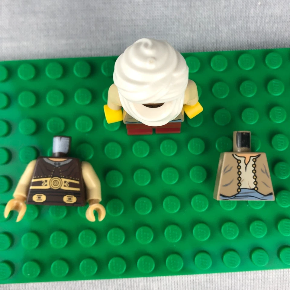 LEGO PRINCE of PERSIA Minifigure lot Alamut Merchant and Dastan Torso - Image 2 of 4