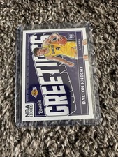 Dalton Knecht 2024-25 NBA Hoops Greetings   #19 Rookie RC Lakers
