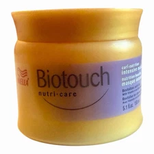 Wella Biotouch Nutri Care Curl-Nutrition Intensive Mask New! ~ 5.1 oz ~