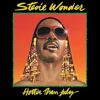 Stevie Wonder HOTTER THAN JULY Records & LPs New