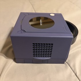Nintendo GameCube DOL-001 System Indigo W/ OEM Cables & Game Tested Works Great