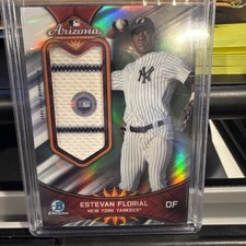 2019 Bowman Chrome 2018 AFL Fall Stars Relics /99 Estevan Florial #AFLR-EF