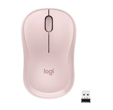 Logitech M220 Silent Wireless Mouse, 2.4 GHz with USB Receiver, - Rose