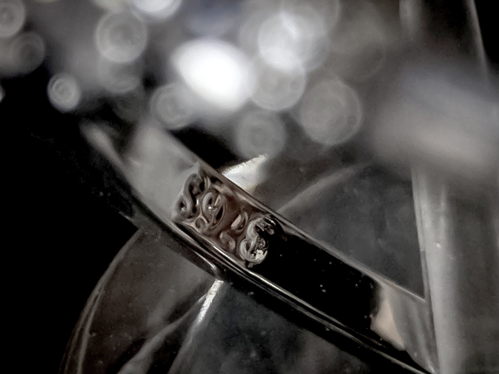 Sterling Silver Stackable CZs Ring - image 7