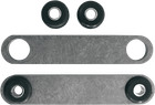 LA Choppers LA-8900-00 Weld-On Gas Oil Tank Tab Mount Kit 1/4in Steel Universal
